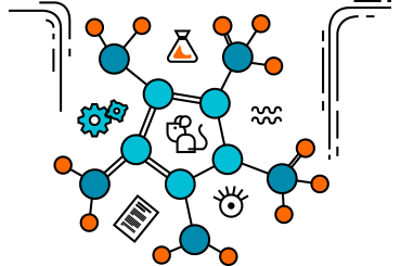 Illustration of the clusters that are a part of the Nation Mouse Genetics Network