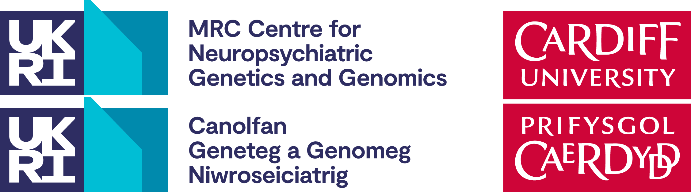 MRC Centre for Neuropsychiatric Genetics and Genomics logo